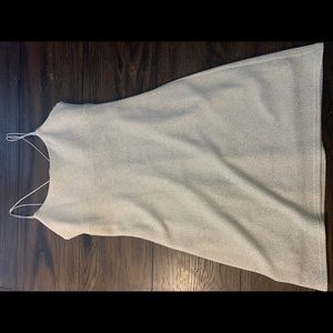 Byer Too! White Mini Sparkly Dress Size Medium